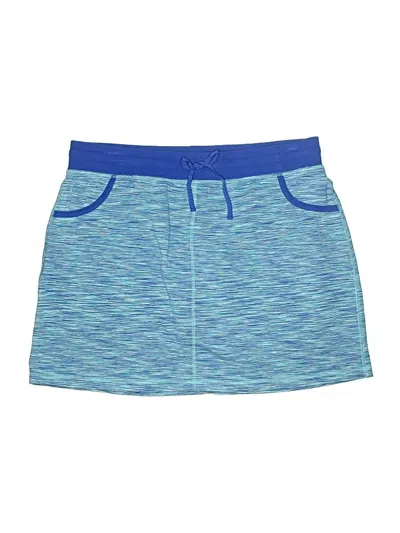 Pre-owned T By Talbots Active Skort In Blue