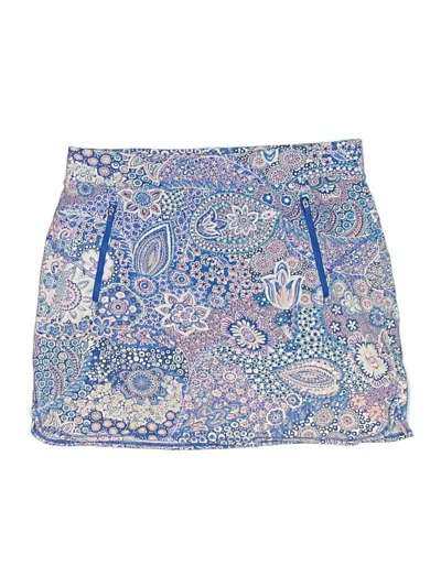 Pre-owned T By Talbots Active Skort In Blue