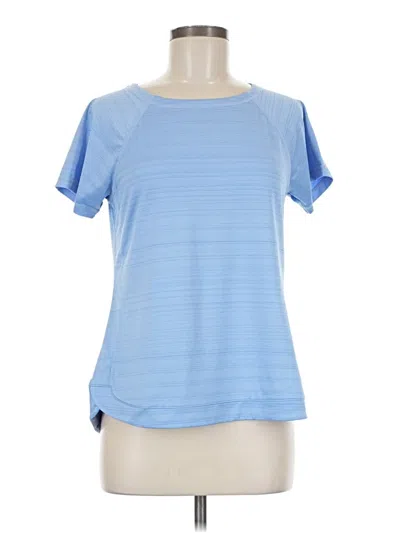 Pre-owned T By Talbots Active T-shirt In Blue