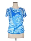 T By Talbots Active T-shirt In Blue