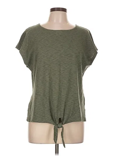 Pre-owned T By Talbots Active T-shirt In Green
