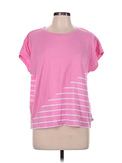 Pre-owned T By Talbots Active T-shirt In Pink