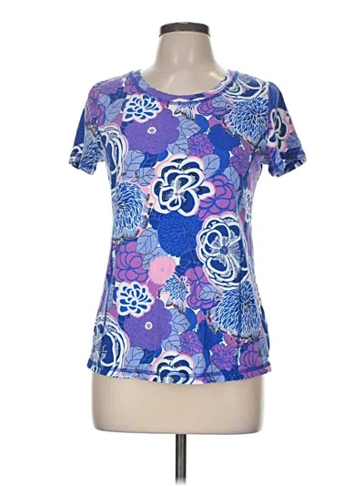 Pre-owned T By Talbots Active T-shirt In Purple