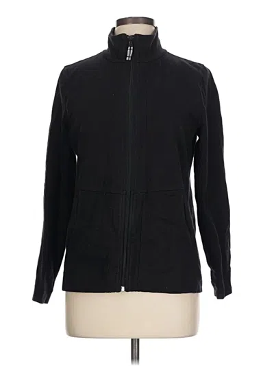 Pre-owned T By Talbots Cardigan Sweater In Black