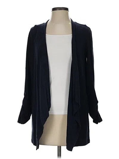Pre-owned T By Talbots Cardigan Sweater In Black