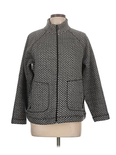 Pre-owned T By Talbots Cardigan Sweater In Black