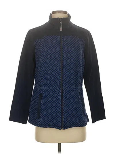 Pre-owned T By Talbots Cardigan Sweater In Blue