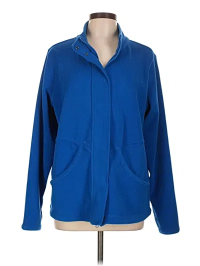 Pre-owned T By Talbots Cardigan Sweater In Blue