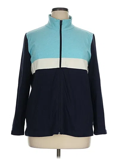 Pre-owned T By Talbots Cardigan Sweater In Blue