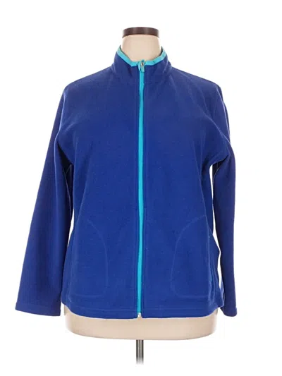 Pre-owned T By Talbots Cardigan Sweater In Blue
