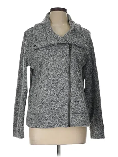 Pre-owned T By Talbots Cardigan Sweater In Gray