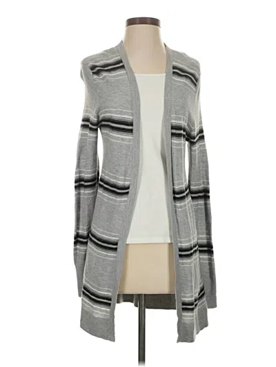 Pre-owned T By Talbots Cardigan Sweater In Gray