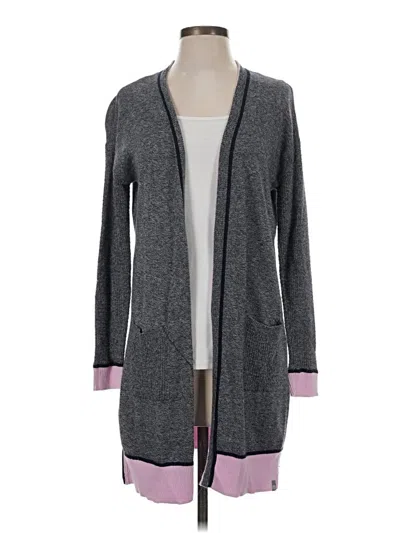 Pre-owned T By Talbots Cardigan Sweater In Gray