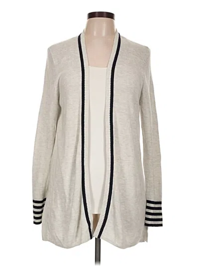 Pre-owned T By Talbots Cardigan Sweater In Gray
