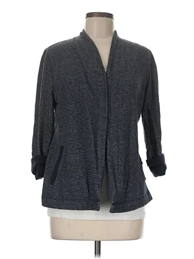 Pre-owned T By Talbots Cardigan Sweater In Gray