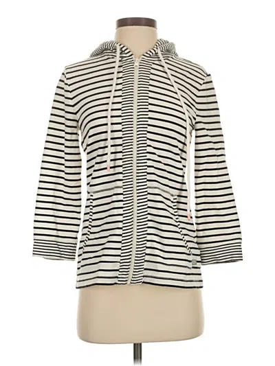 Pre-owned T By Talbots Cardigan Sweater In Ivory