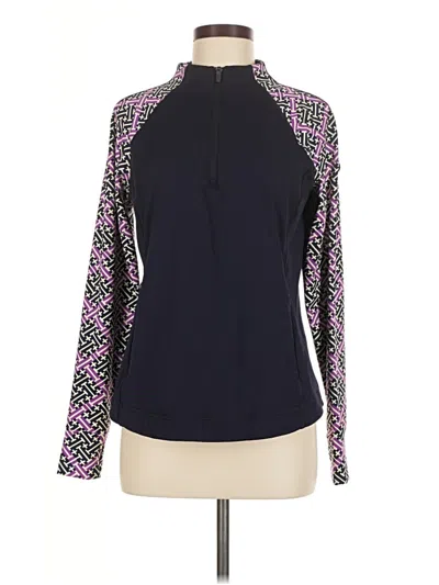 Pre-owned T By Talbots Cardigan Sweater In Purple