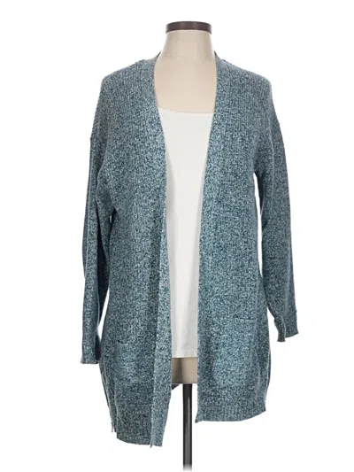 Pre-owned T By Talbots Cardigan Sweater In Teal