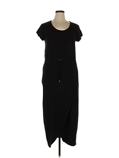 Pre-owned T By Talbots Casual Dress In Black