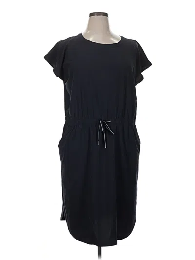 Pre-owned T By Talbots Casual Dress In Black