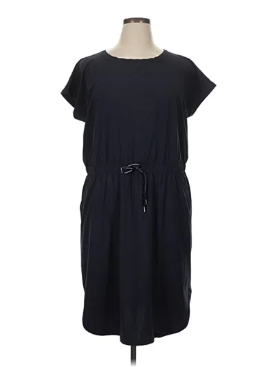 Pre-owned T By Talbots Casual Dress In Black