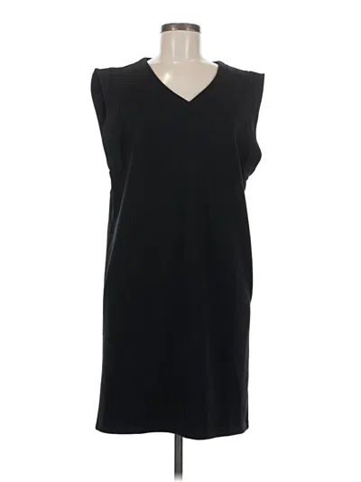 Pre-owned T By Talbots Casual Dress In Black