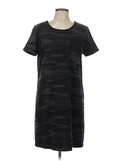 Pre-owned T By Talbots Casual Dress In Black