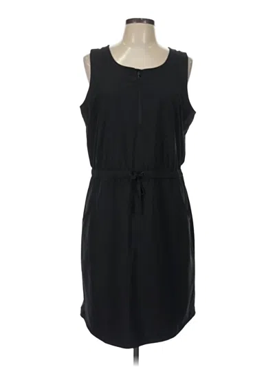 Pre-owned T By Talbots Casual Dress In Black