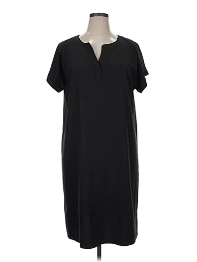 Pre-owned T By Talbots Casual Dress In Black