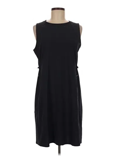 Pre-owned T By Talbots Casual Dress In Black