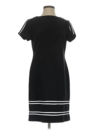 Pre-owned T By Talbots Casual Dress In Black