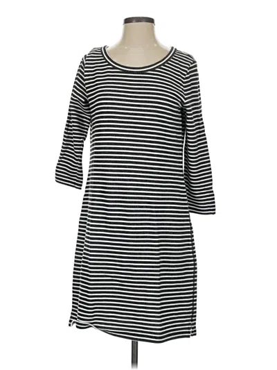 Pre-owned T By Talbots Casual Dress In Black