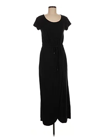 Pre-owned T By Talbots Casual Dress In Black