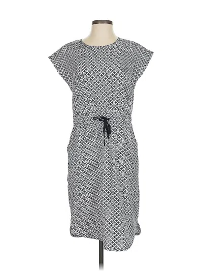 Pre-owned T By Talbots Casual Dress In Blue