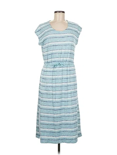 Pre-owned T By Talbots Casual Dress In Blue