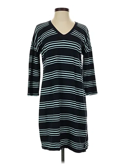 Pre-owned T By Talbots Casual Dress In Blue