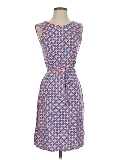 Pre-owned T By Talbots Casual Dress In Blue