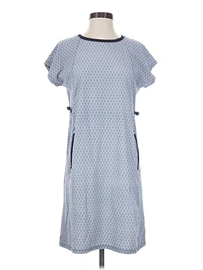 Pre-owned T By Talbots Casual Dress In Blue