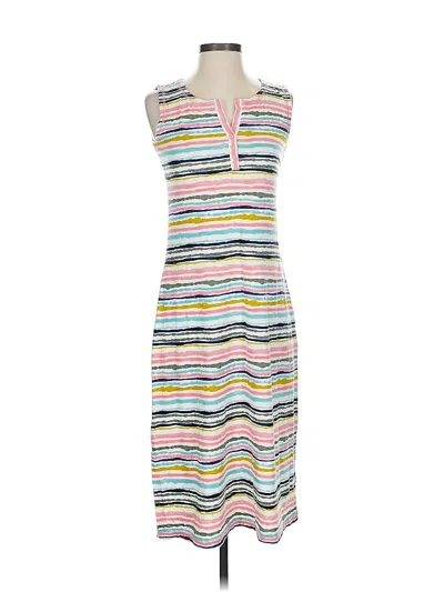 Pre-owned T By Talbots Casual Dress In Gray