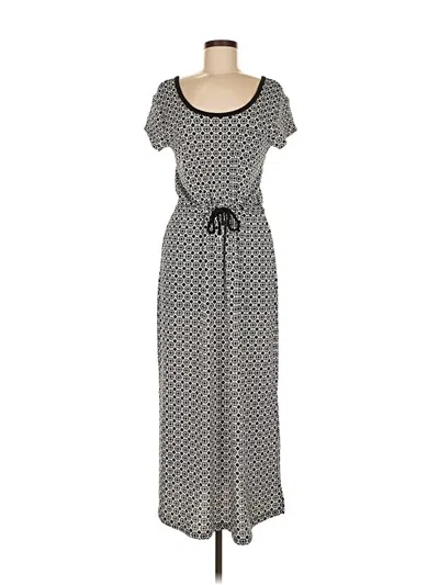 Pre-owned T By Talbots Casual Dress In Gray