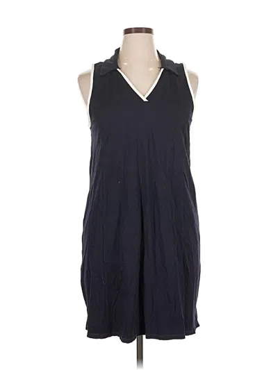 Pre-owned T By Talbots Casual Dress In Gray