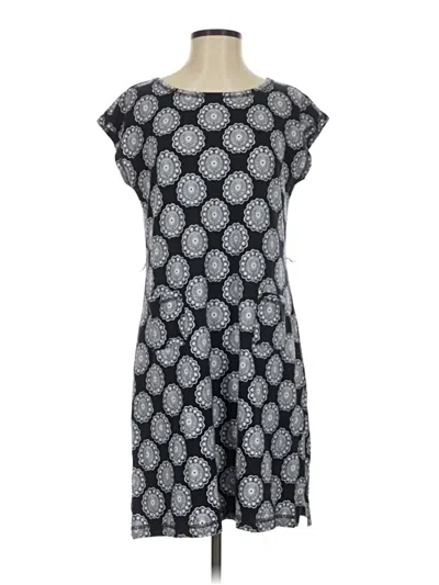 Pre-owned T By Talbots Casual Dress In Gray