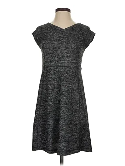 Pre-owned T By Talbots Casual Dress In Gray