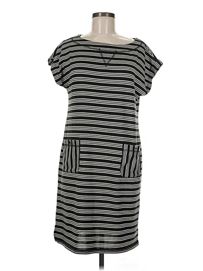 Pre-owned T By Talbots Casual Dress In Gray