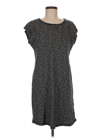 Pre-owned T By Talbots Casual Dress In Gray