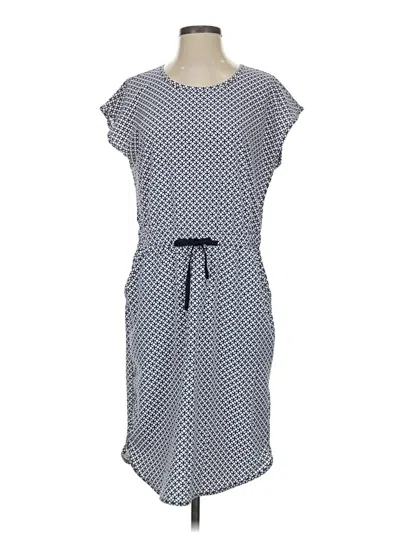Pre-owned T By Talbots Casual Dress In Gray