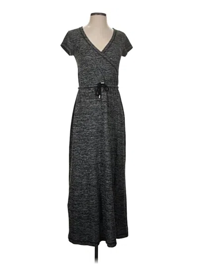 Pre-owned T By Talbots Casual Dress In Gray