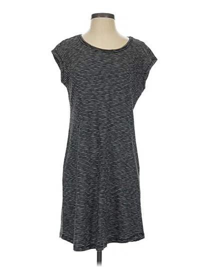 Pre-owned T By Talbots Casual Dress In Gray