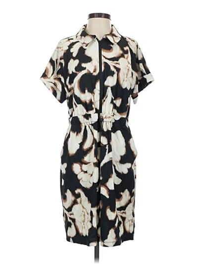 Pre-owned T By Talbots Casual Dress In Ivory