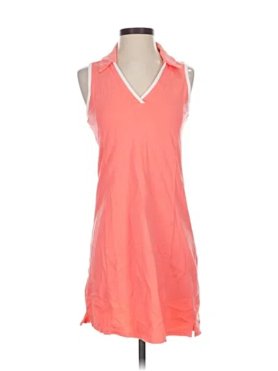 Pre-owned T By Talbots Casual Dress In Orange